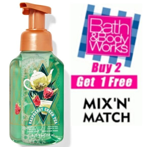 Bath & Body Works Raspberry Green Tea Foaming Handwash - Picture 1 of 5